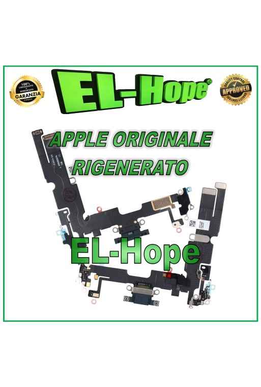 Connecteur de charge plat d origine pour Apple iPhone 14 Plus Midnight remis a' neuf