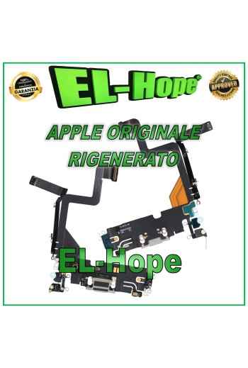 Connecteur de charge plat argent pour Apple iPhone 14 Pro reconditionne' d origine