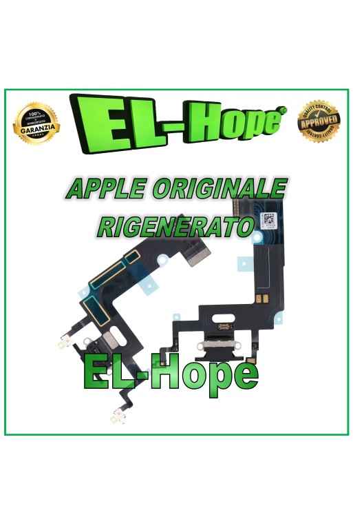 Connecteur de charge plat d origine pour iPhone XR noir reconditionne'