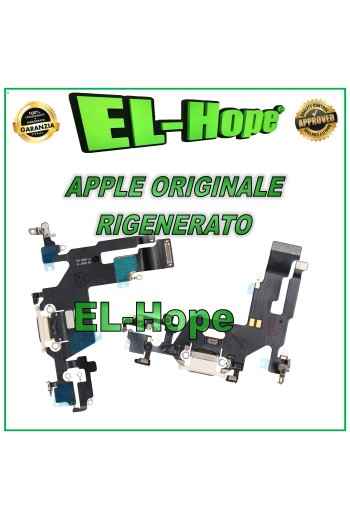 Connecteur de charge plat d origine pour Apple iPhone 11 Blanc reconditionne'