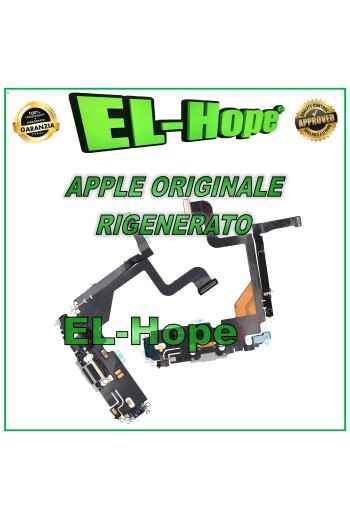 Connecteur de charge plat argent pour Apple iPhone 13 Pro reconditionne' d origine