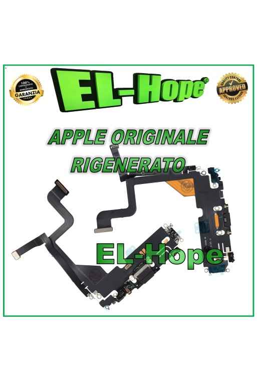 Connecteur de charge plat d origine Apple iPhone 13 Pro graphite remis a' neuf