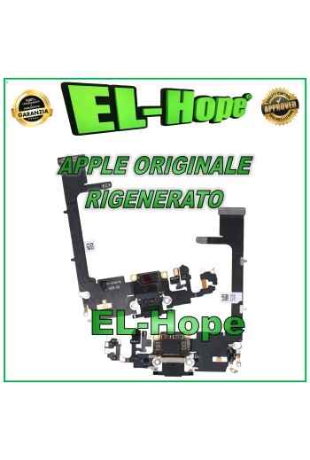 Connecteur de charge plat d origine pour Apple iPhone 11 Pro Noir reconditionne'