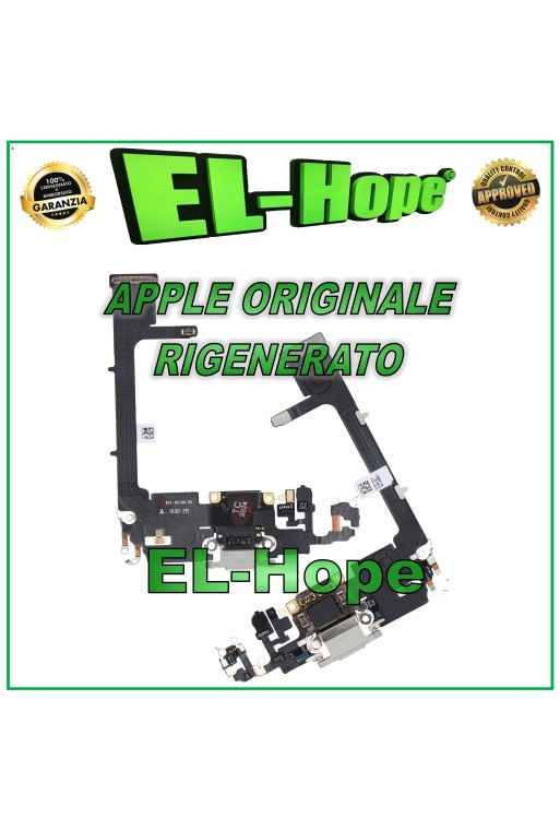 Connecteur de charge plat d origine pour Apple iPhone 11 Pro Blanc reconditionne'