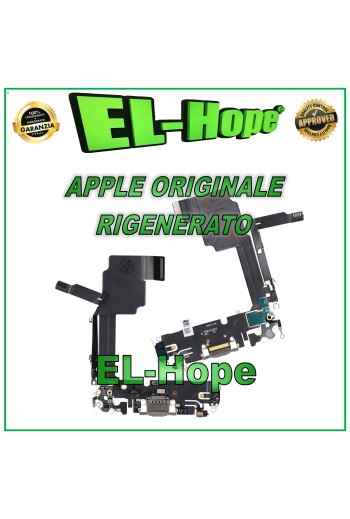 Connecteur de charge plat d origine Apple iPhone 15 Pro en titane naturel remis a' neuf