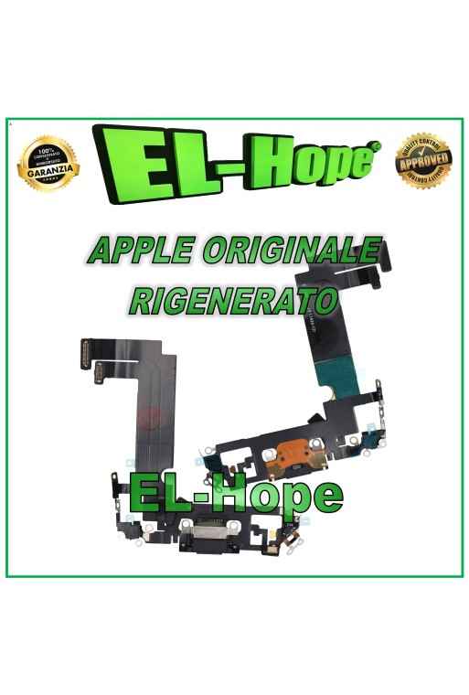 Connecteur de charge plat d origine pour Apple iPhone 12 Mini Noir reconditionne'