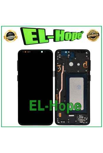 Écran LCD TFT + cadre pour Samsung Galaxy S9 SM-G960, e'cran tactile en verre noir