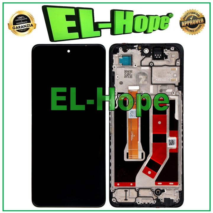 Écran LCD + cadre pour Oppo A98 5G CPH2529 Écran tactile en verre