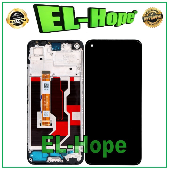 Écran LCD + châssis pour Oppo A96 4G 2022 CPH2333, e'cran tactile en verre noir