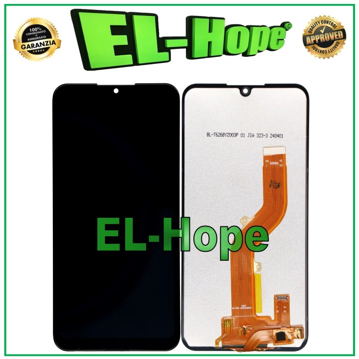 Écran LCD pour ZTE Blade A33S L220, e'cran tactile en verre assemble', noir