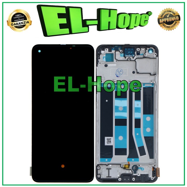 Écran LCD OLED + châssis pour Oppo A78 4G CPH2565, e'cran tactile assemble'