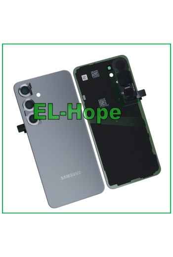 Cache batterie d origine Samsung Galaxy S24 SM-S921, dos noir onyx