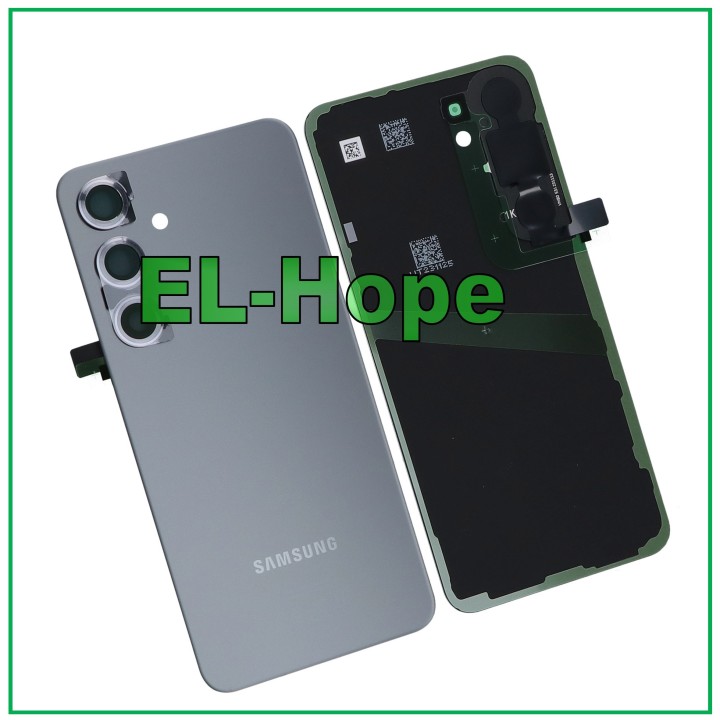 Cache batterie d origine Samsung Galaxy S24 SM-S921, dos noir onyx