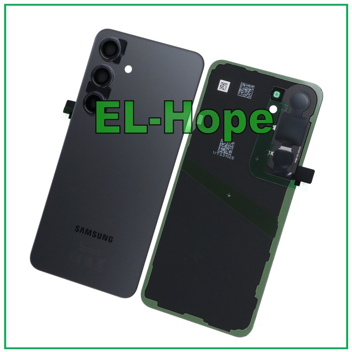 Cache batterie d origine Samsung Galaxy S24 SM-S921, dos noir onyx