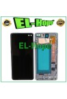 Écran tactile LCD TFT avec châssis pour Samsung Galaxy S10 Plus SM-G975F, noir
