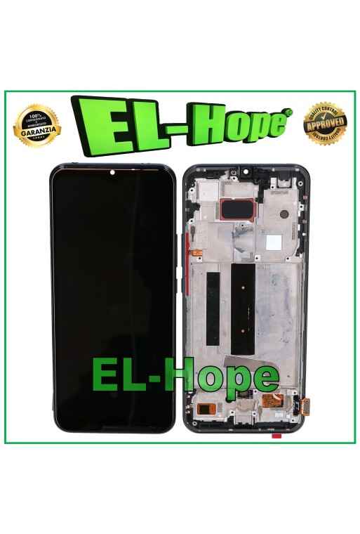 Écran LCD OLED pour Xiaomi Mi 10 Lite (M2002J9G/M2002J9E) - Écran tactile noir