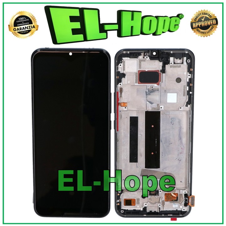 Écran LCD OLED pour Xiaomi Mi 10 Lite (M2002J9G/M2002J9E) - Écran tactile noir