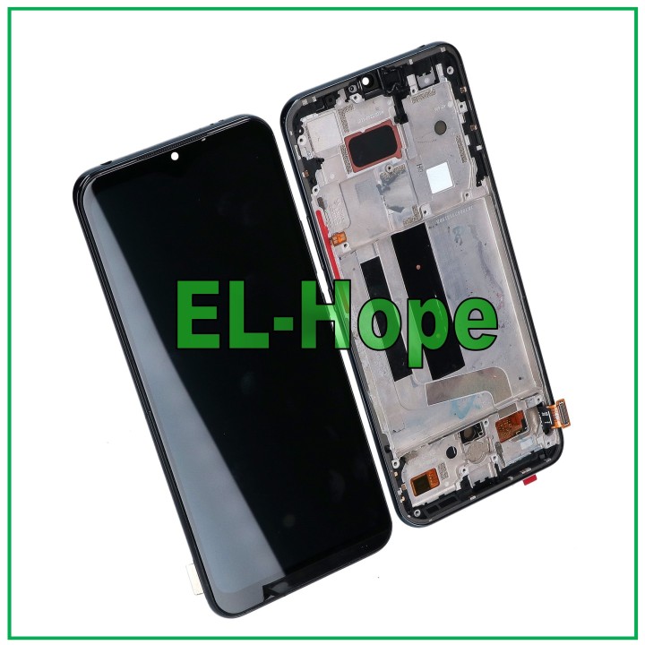 Écran LCD OLED pour Xiaomi Mi 10 Lite (M2002J9G/M2002J9E) - Écran tactile noir