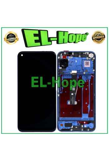 ÉCRAN TACTILE POUR HUAWEI NOVA 5T YAL-L21 L61 L71 / HONOR 20 YAL-AL00 CADRE BLEU