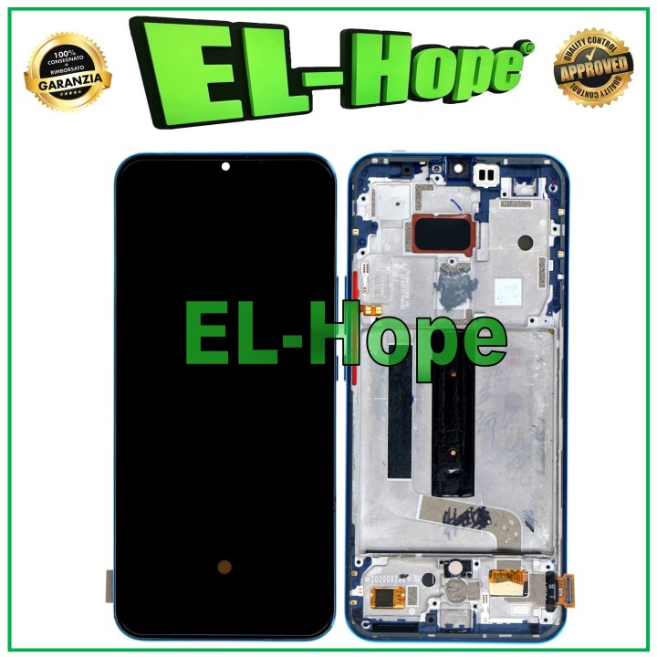 Écran LCD OLED pour Xiaomi Mi 10 Lite (M2002J9G/M2002J9E) - Écran tactile bleu