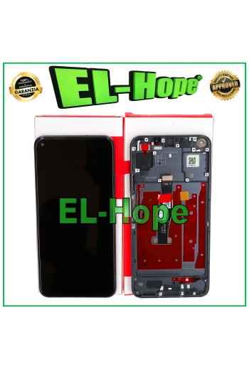 Cadre d e'cran tactile d origine pour Huawei Nova 5T YAL-L21 L61 L71 Noir