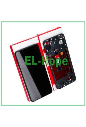 Cadre d e'cran tactile d origine pour Huawei Nova 5T YAL-L21 L61 L71 Noir