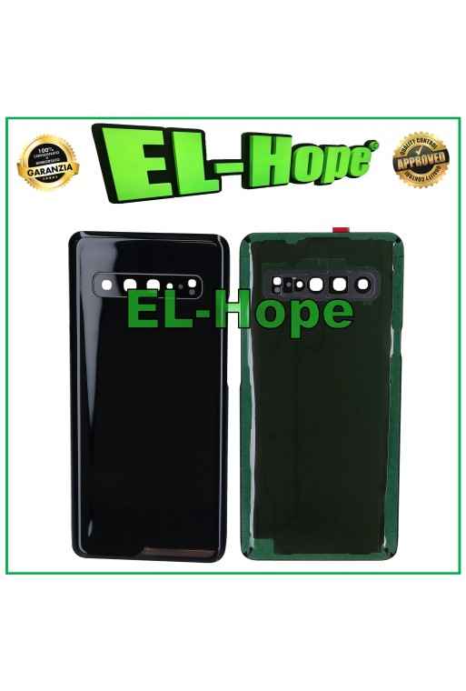 COUVERCLE DE BATTERIE POUR SAMSUNG GALAXY S10 5G SM-G977F COQUE ARRIÈRE NOIR