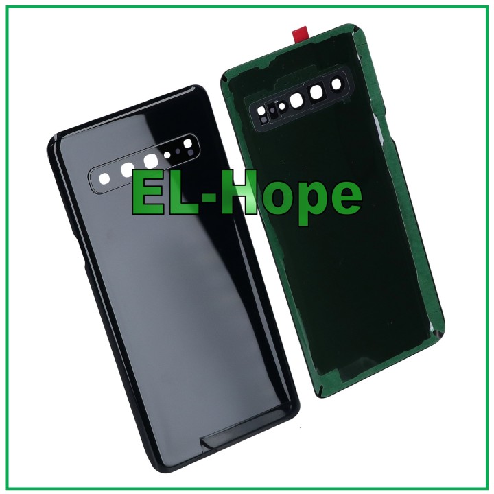 COUVERCLE DE BATTERIE POUR SAMSUNG GALAXY S10 5G SM-G977F COQUE ARRIÈRE NOIR