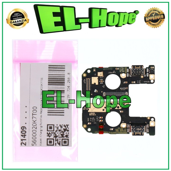 Connecteur de charge d origine pour Xiaomi Redmi Note 11 NFC 220117TY