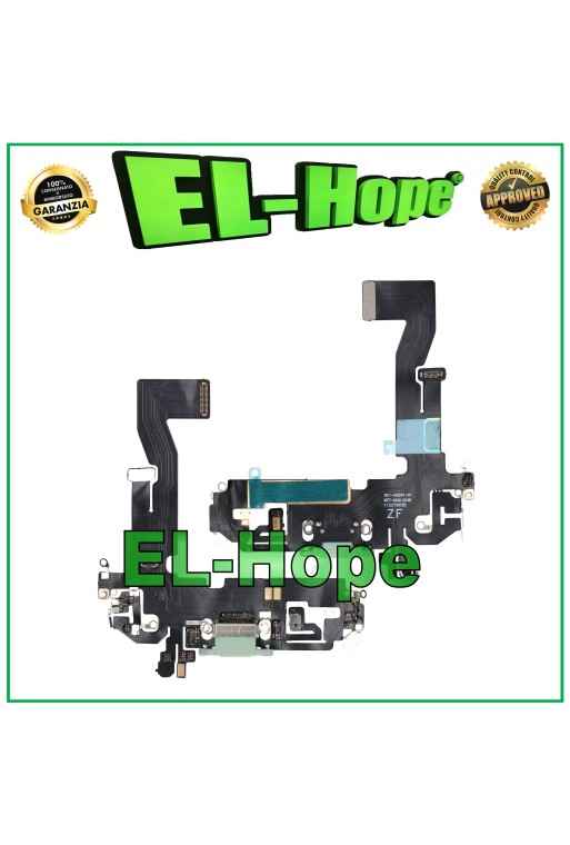 CONNECTEUR DE CHARGE APPLE POUR iPhone 12, MICROPHONE DE CHARGE PLAT ET FLEXIBLE, VERT