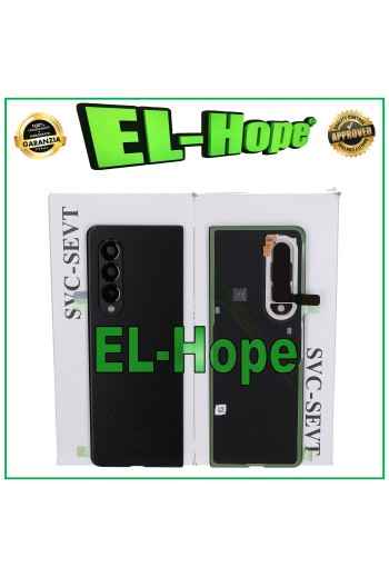 Cache batterie arrie're noir d origine pour Samsung Galaxy Z Fold 3 5G SM-F926