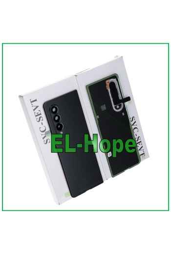Cache batterie arrie're noir d origine pour Samsung Galaxy Z Fold 3 5G SM-F926