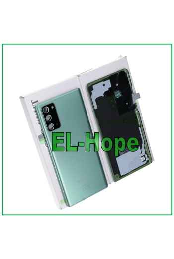 Cache batterie arrie're vert d origine pour Samsung Note 20 SM-N981 SM-N980