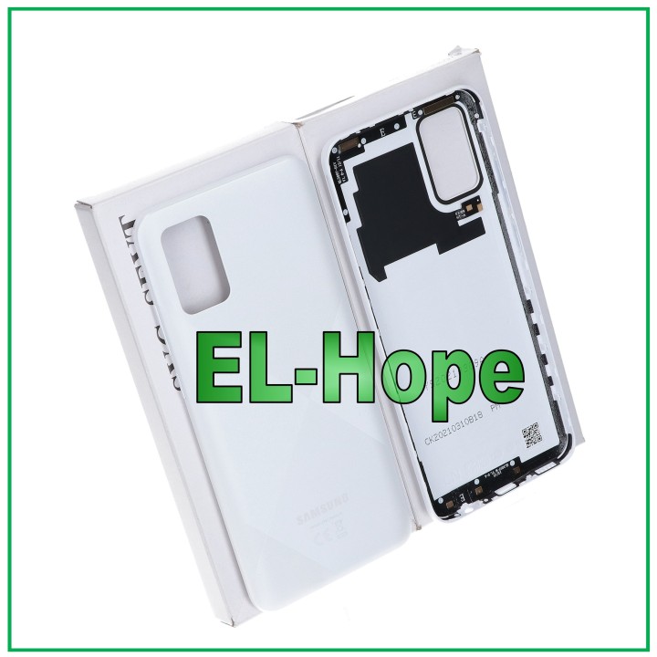 Cache batterie arrie're blanc d origine pour Samsung Galaxy A02S SM-A025