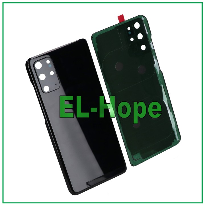 COUVERCLE DE BATTERIE POUR SAMSUNG GALAXY S20 PLUS SM-G985 ARRIÈRE NOIR