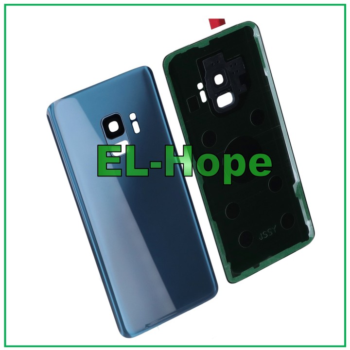 COUVERCLE DE BATTERIE POUR SAMSUNG GALAXY S9 SM-G960 ARRIÈRE BLEU