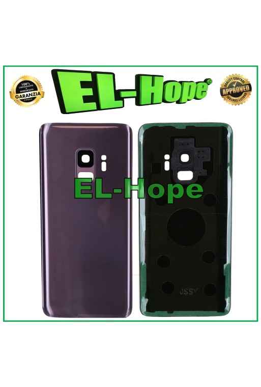 COUVERCLE DE BATTERIE POUR SAMSUNG GALAXY S9 SM-G960 CORPS ARRIÈRE VIOLET