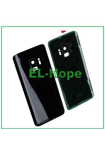 COUVERCLE DE BATTERIE POUR SAMSUNG GALAXY S9 SM-G960 ARRIÈRE NOIR