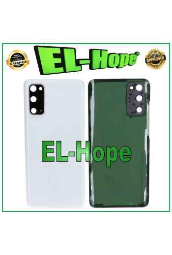 Cache batterie pour Samsung Galaxy S20 SM-G980 G981, coque arrie're blanche