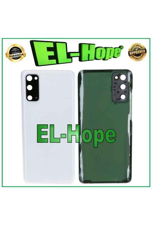 Cache batterie pour Samsung Galaxy S20 SM-G980 G981, coque arrie're blanche
