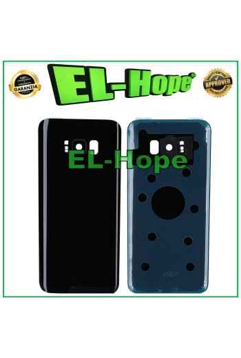 COUVERCLE DE BATTERIE POUR SAMSUNG GALAXY S8+ PLUS SM-G955 NOIR