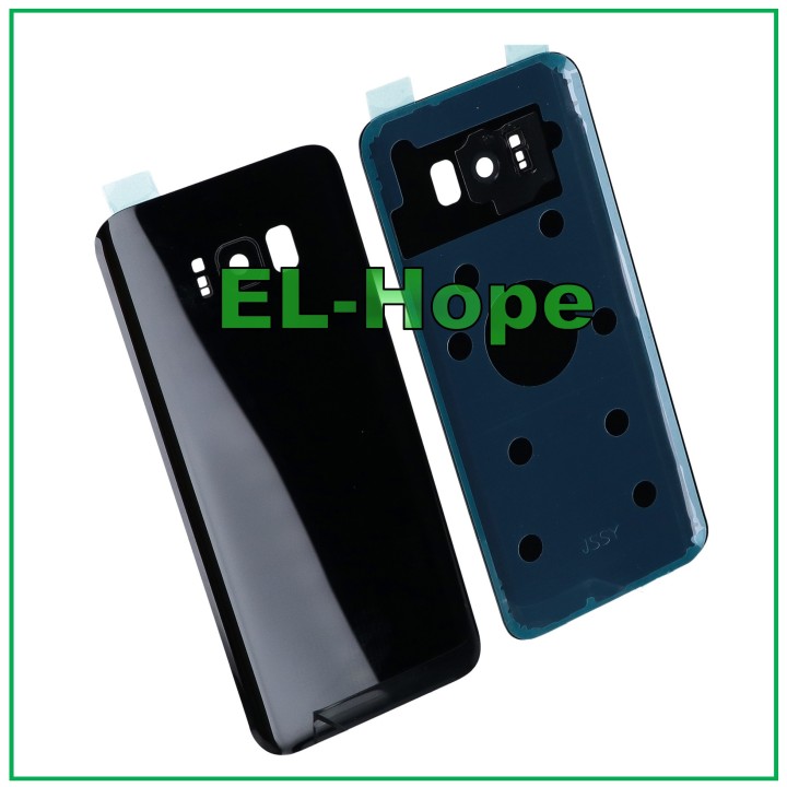 COUVERCLE DE BATTERIE POUR SAMSUNG GALAXY S8+ PLUS SM-G955 NOIR
