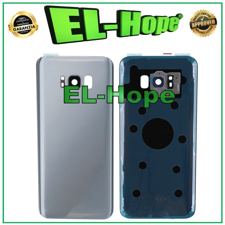 Cache batterie pour Samsung Galaxy S8+ Plus SM-G955, coque arrie're argente'e