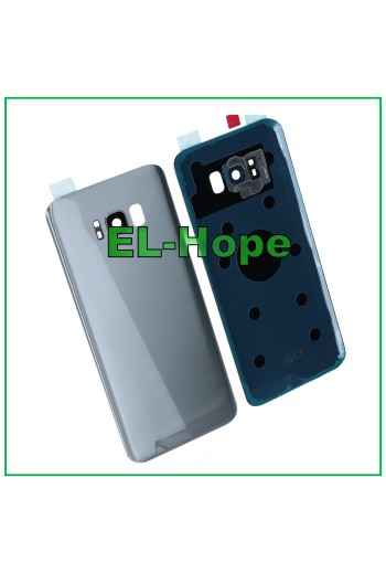 COUVERCLE DE BATTERIE POUR SAMSUNG GALAXY S8+ PLUS SM-G955 COQUE ARRIÈRE ARGENT
