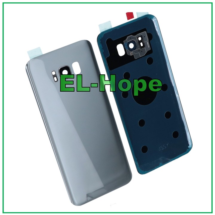 Cache batterie pour Samsung Galaxy S8+ Plus SM-G955, coque arrie're argente'e