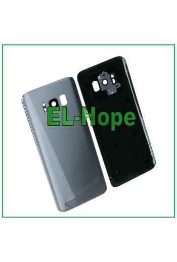 COUVERCLE DE BATTERIE POUR SAMSUNG GALAXY S8 SM-G950, COUVERCLE ARRIÈRE ARGENT