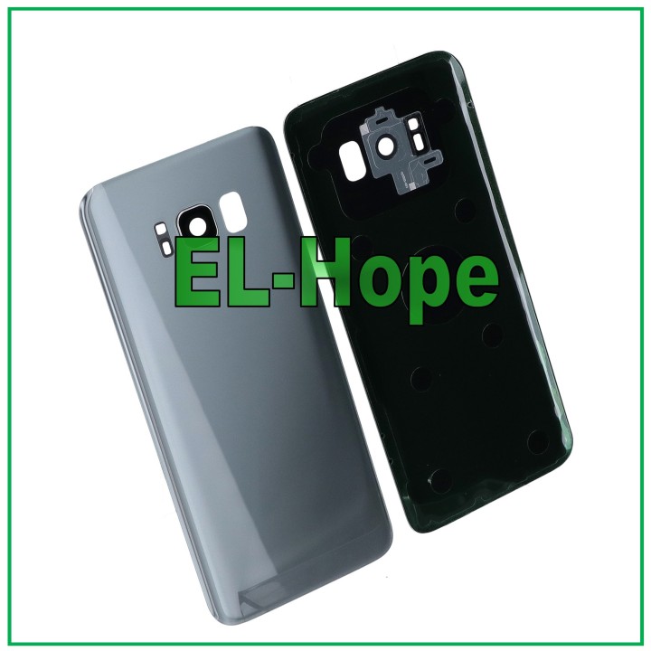 COUVERCLE DE BATTERIE POUR SAMSUNG GALAXY S8 SM-G950, COUVERCLE ARRIÈRE ARGENT