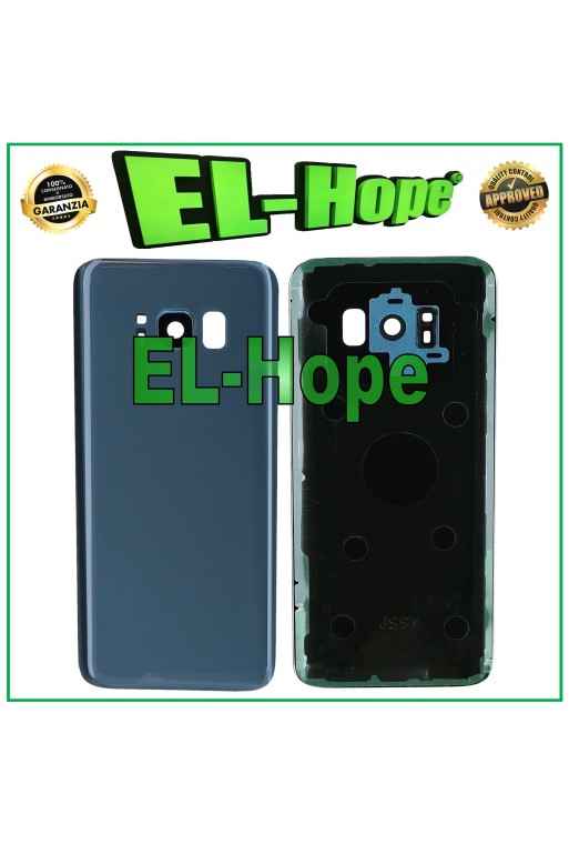 COUVERCLE DE BATTERIE POUR SAMSUNG GALAXY S8 SM-G950 BODY ARRIÈRE COUVERTURE BLEU