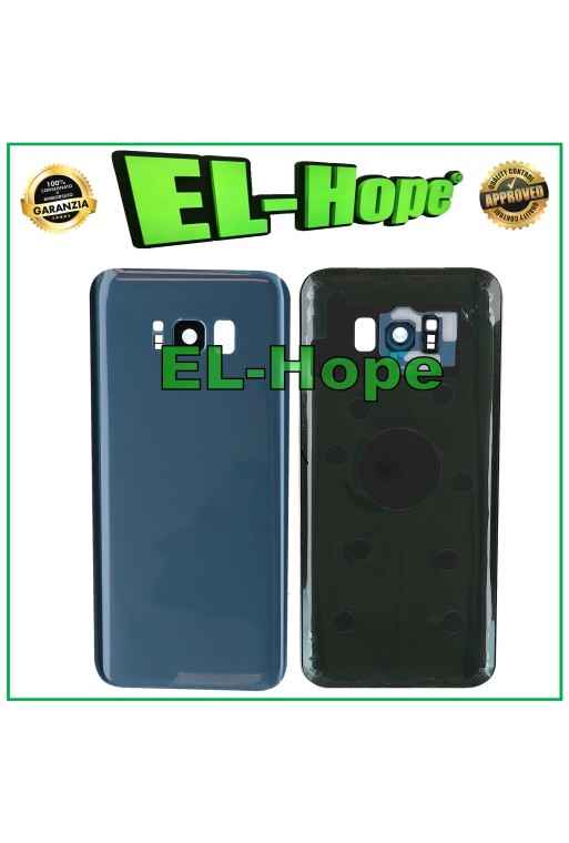COUVERCLE DE BATTERIE POUR SAMSUNG GALAXY S8+ PLUS SM-G955 ARRIÈRE BLEU