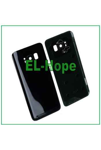 COUVERCLE DE BATTERIE POUR SAMSUNG GALAXY S8 SM-G950, COUVERCLE ARRIÈRE NOIR